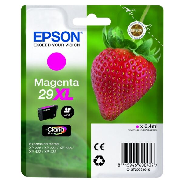 Original Tintenpatrone Epson 29XL Magenta