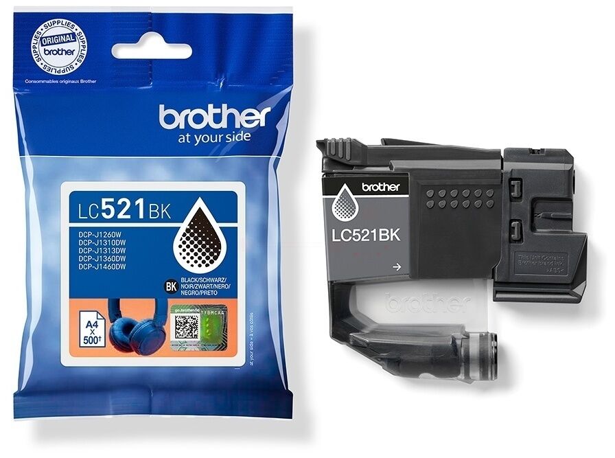Tinte / Brother - LC-521 BK