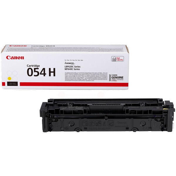 Original Toner Canon CRG 054H Yellow