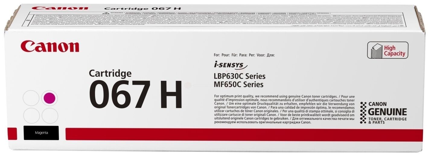 Original Canon Toner CRG 067H Magenta