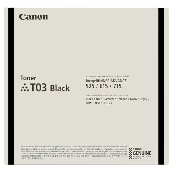 Original Toner Canon T03 Black