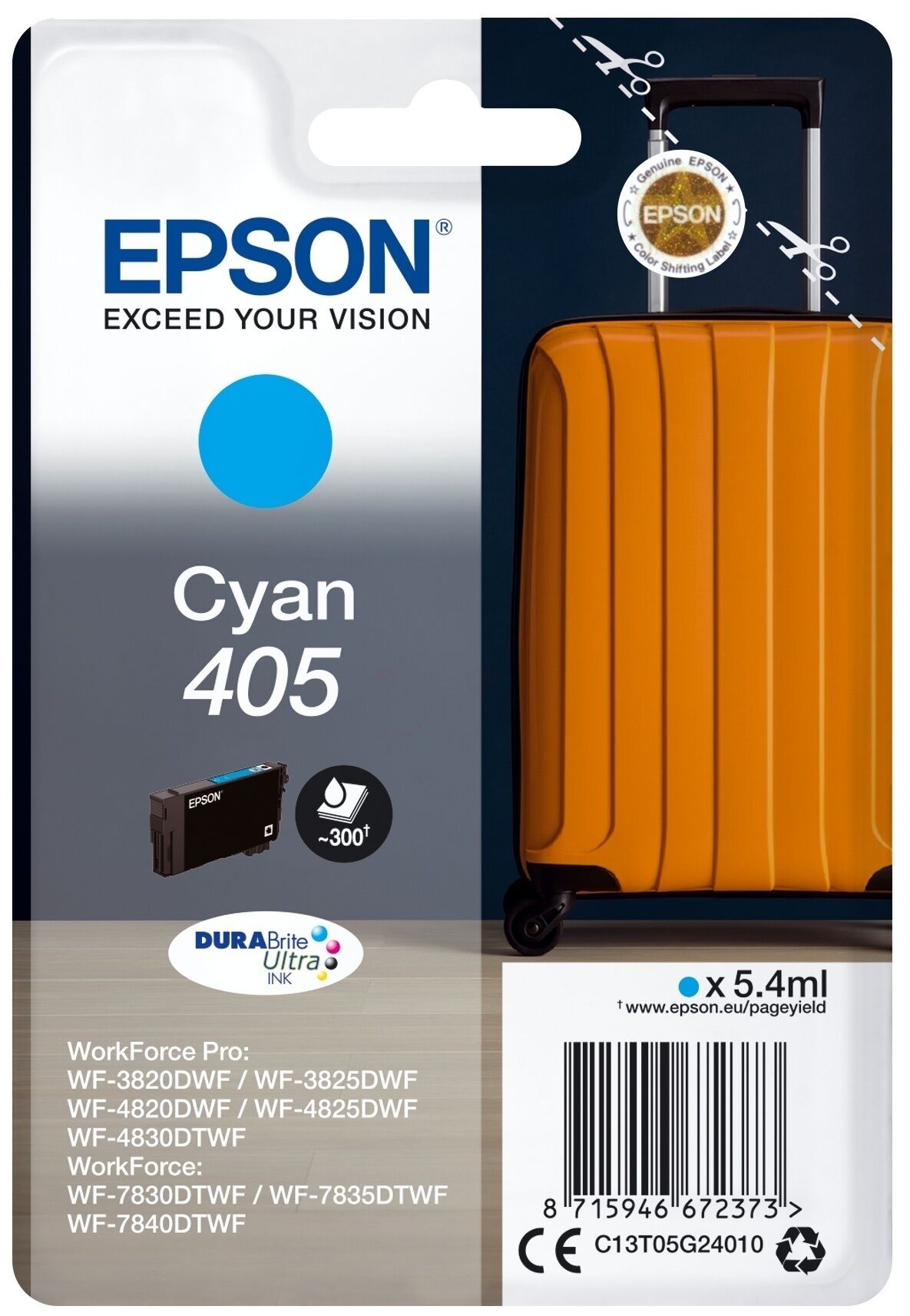 Tinte / Epson - C13T05G24010 / 405