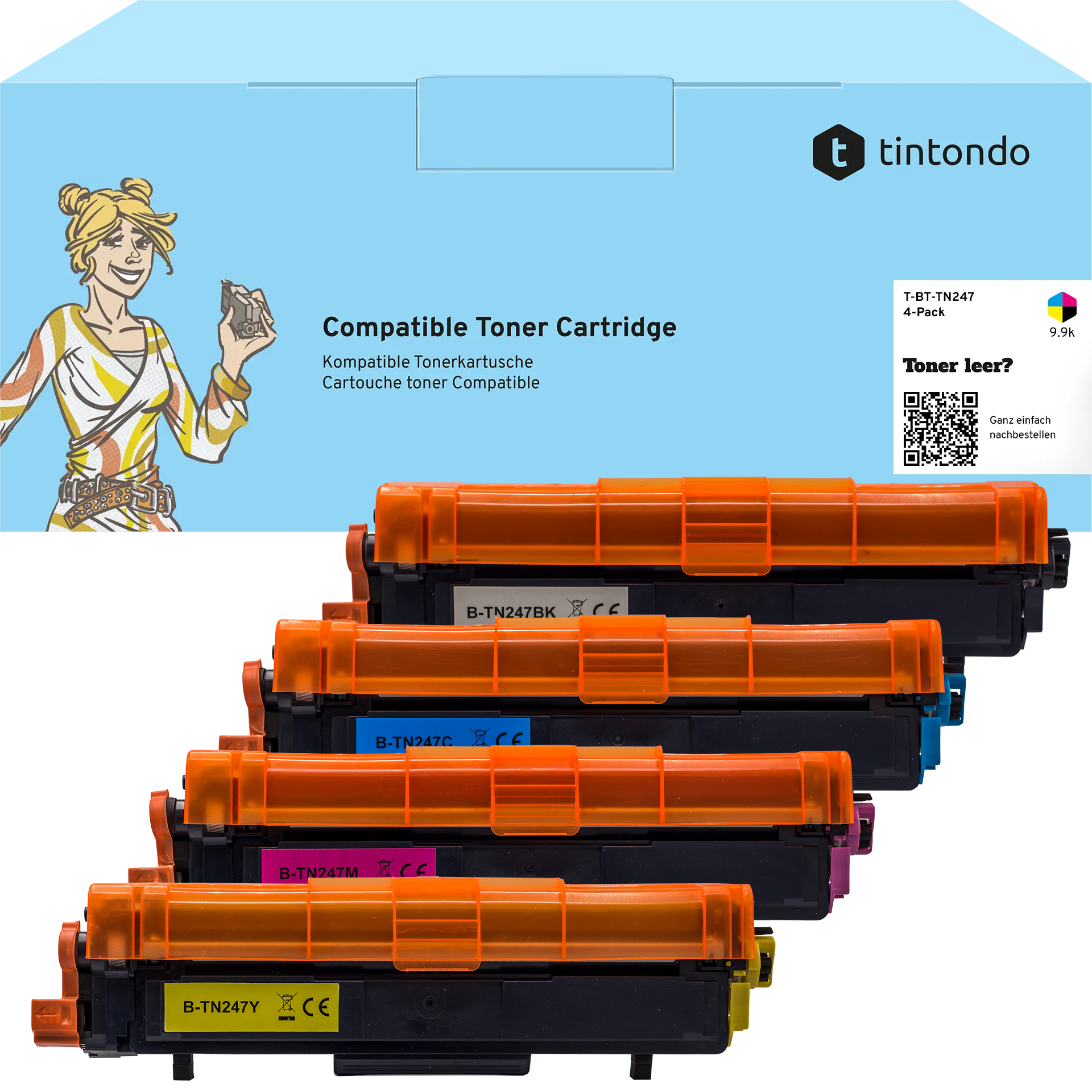 Alternative Tonerkartuschen Brother TN-247 CMYK Multipack