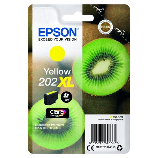 Original Tintenpatrone Epson 202XL Yellow