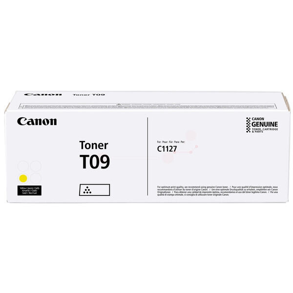 Original Toner Canon T09 Yellow