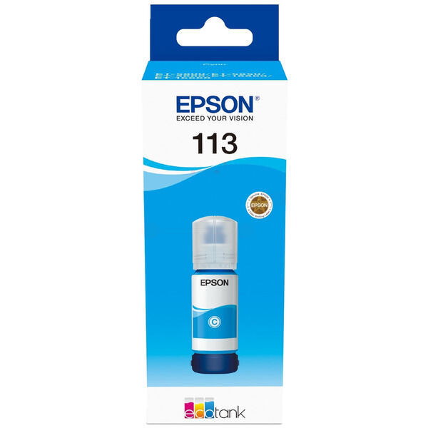 Original Tintenflasche Epson 113 Cyan