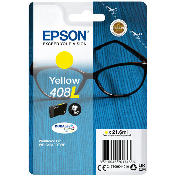 Original Tintenpatrone Epson 408L Yellow