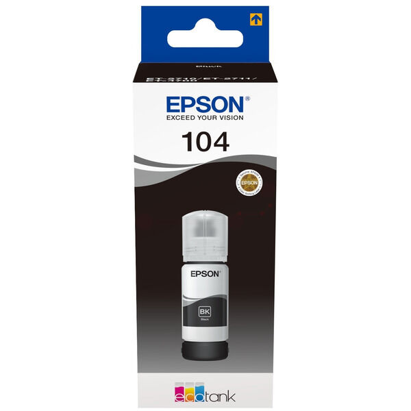 Original Tintenflasche Epson 104 Black