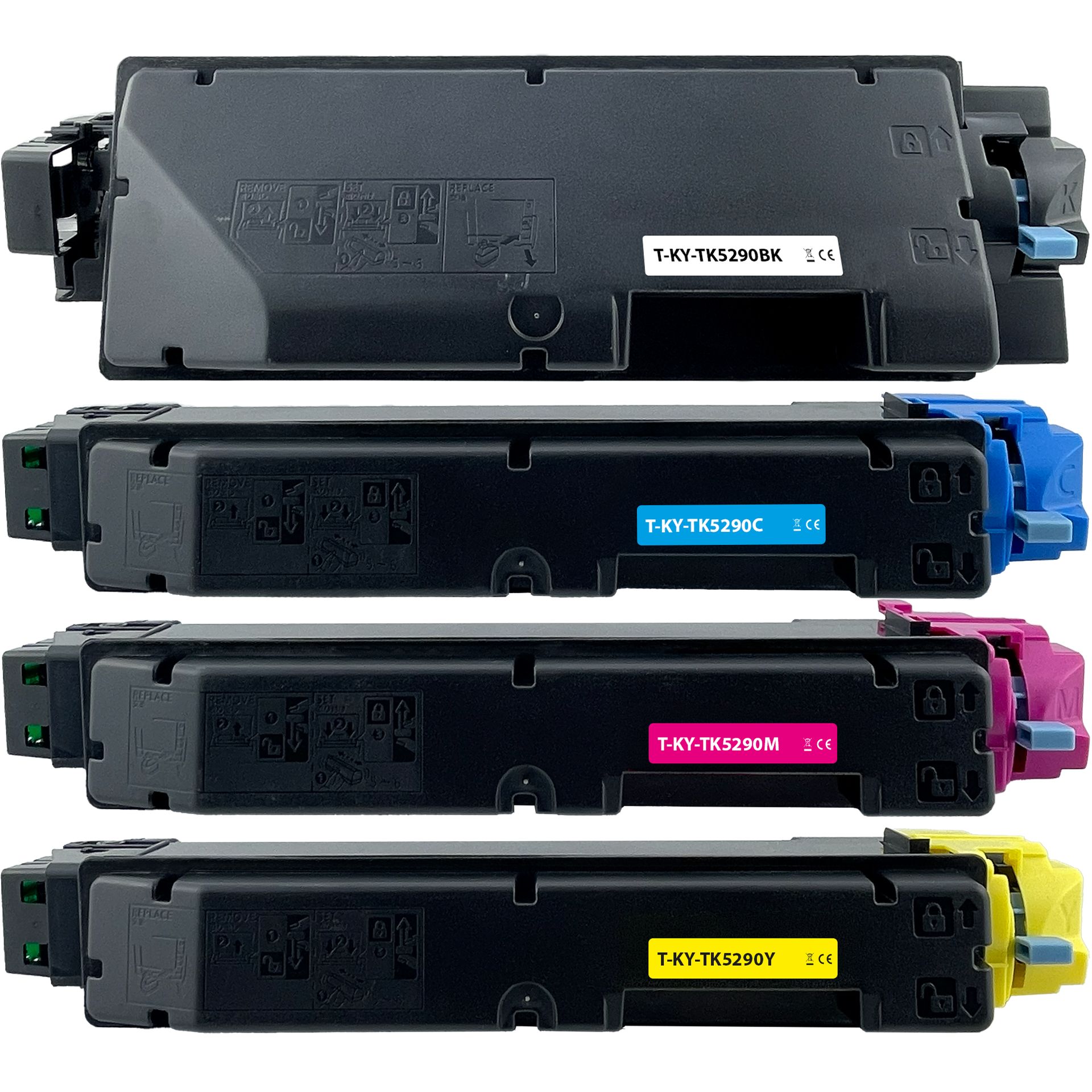 Toner kompatibel für Kyocera TK-5290 BKCMY 4er Set