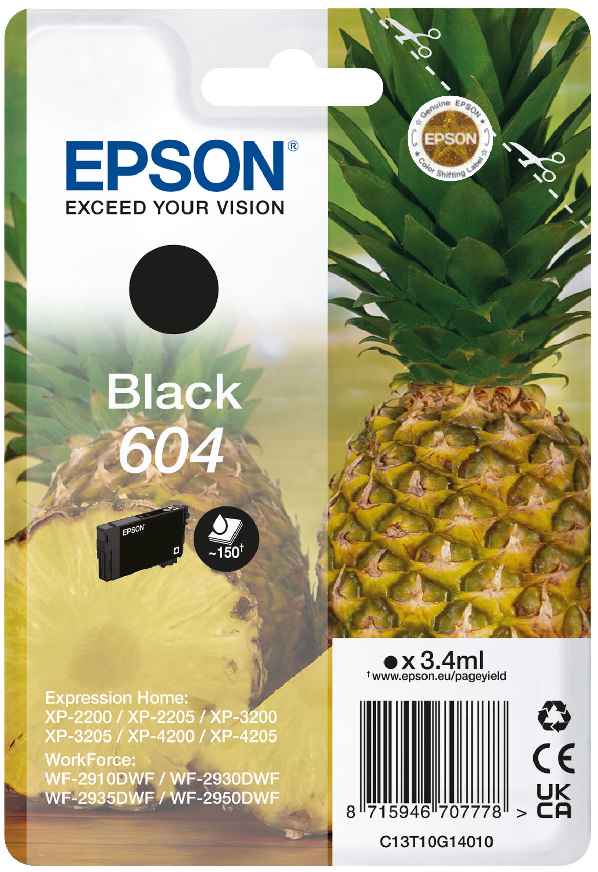 Tinte / Epson - C13T10G14010 / 604
