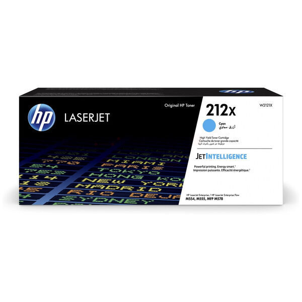 Original Toner HP W2121X Cyan
