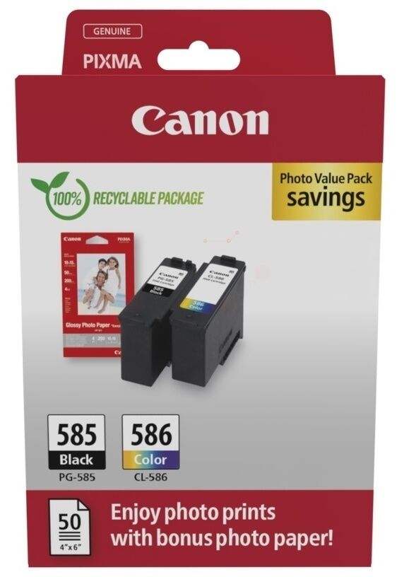 Tinte / Canon - 6205C004 / PG-585/CL-586