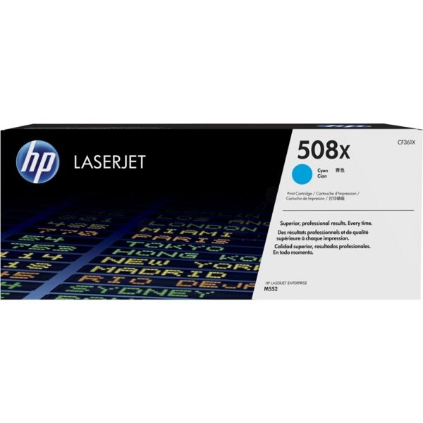 Original Toner HP CF361X Cyan