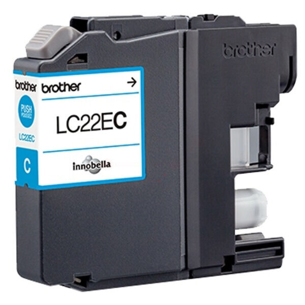 Original Tintenpatrone Brother LC-22E Cyan