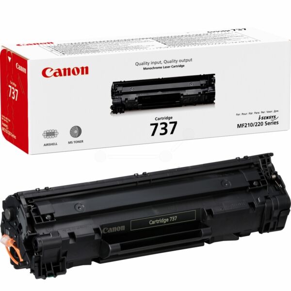 Original Toner Canon CRG 737 Black