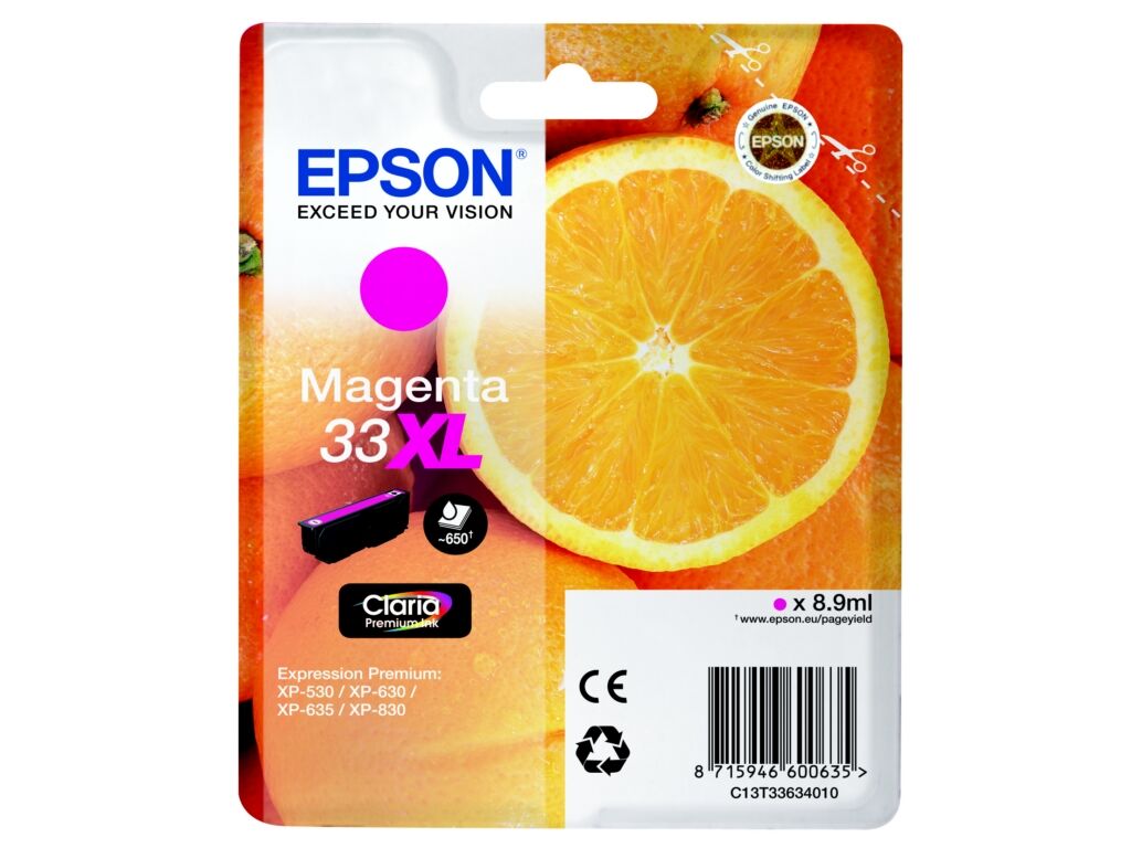 Tinte / Epson - C13T33634012 / 33XL