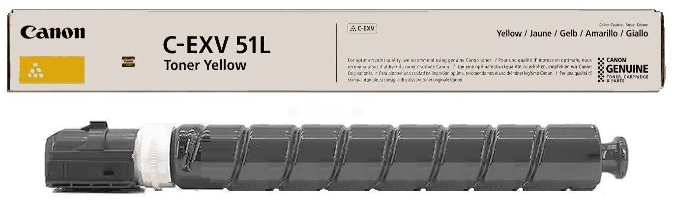 Toner / Canon - 0487C002 / C-EXV51LY