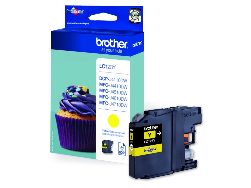 Tinte / Brother - LC-123 Y