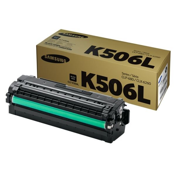 Original Toner Samsung CLT-K506L Black