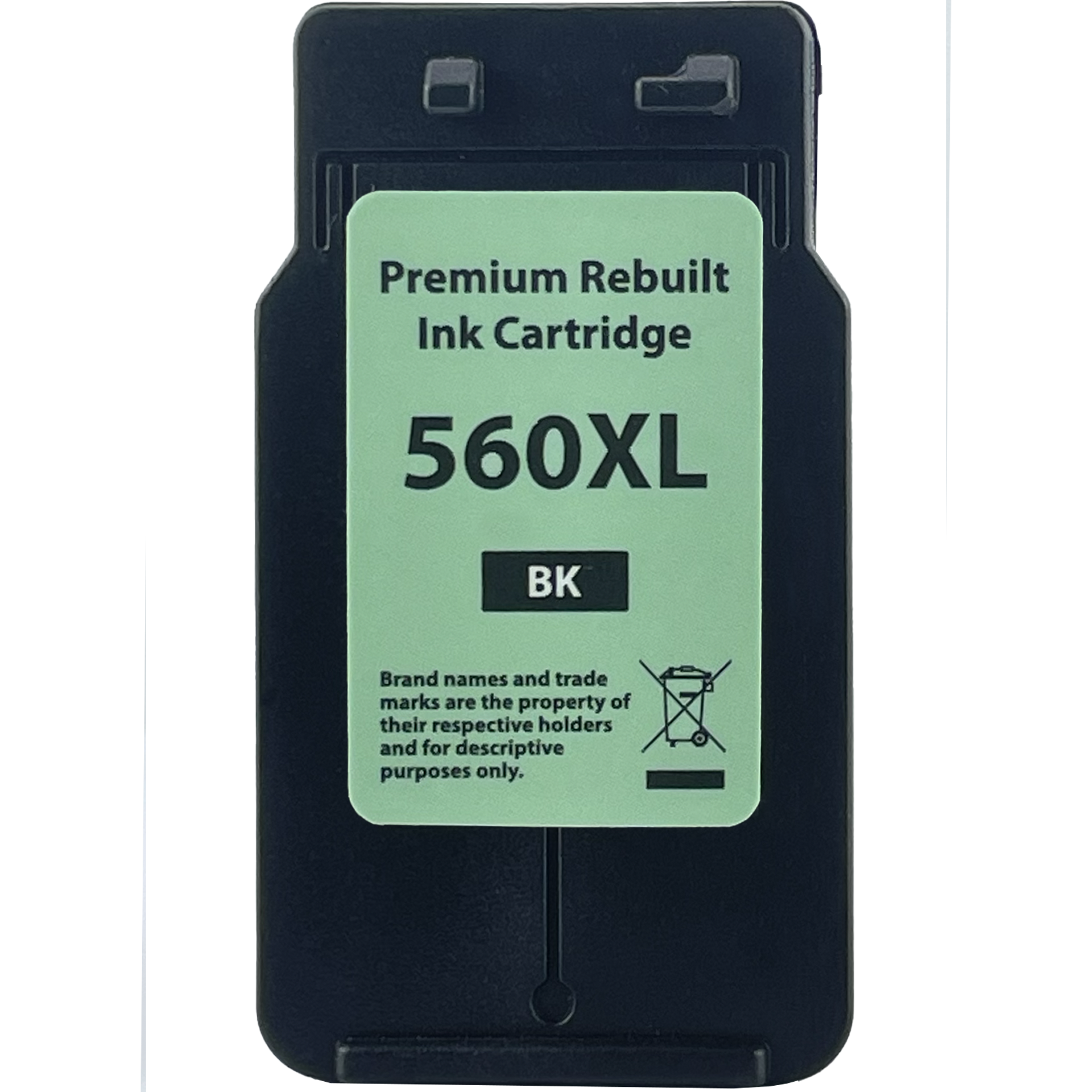 Druckkopfpatrone, kompatibel zu Canon PG-560XL Black ~ 750 Seiten – passend für Canon PIXMA TS5350, TS5351, TS5352