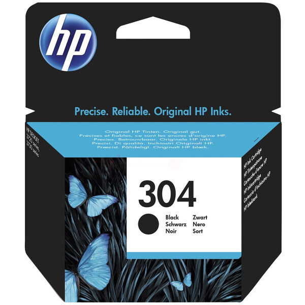 Original Druckerpatrone HP 304 Black