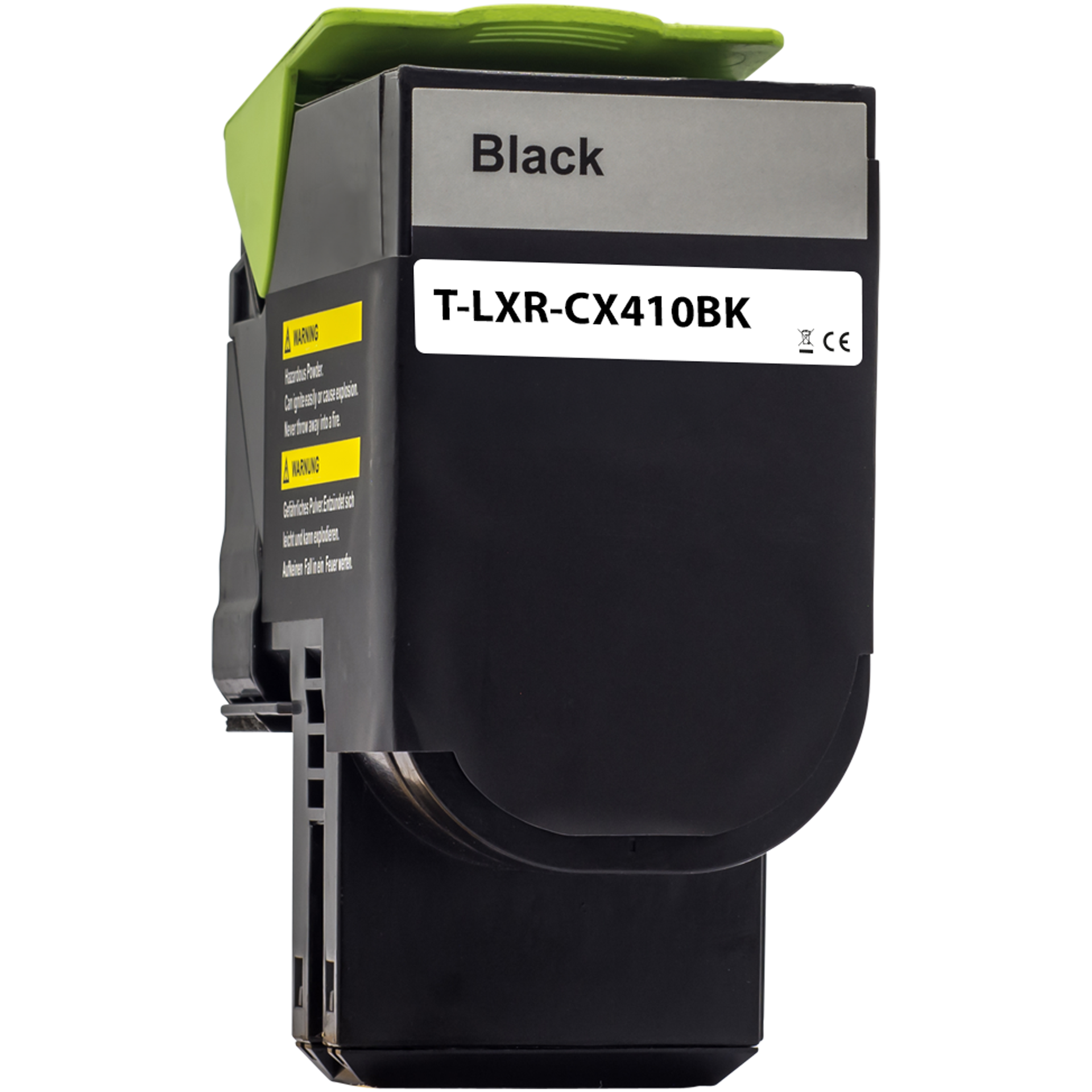 Rebuilt Toner für Lexmark CX410dn CX510de 80C2HK0 Schwarz