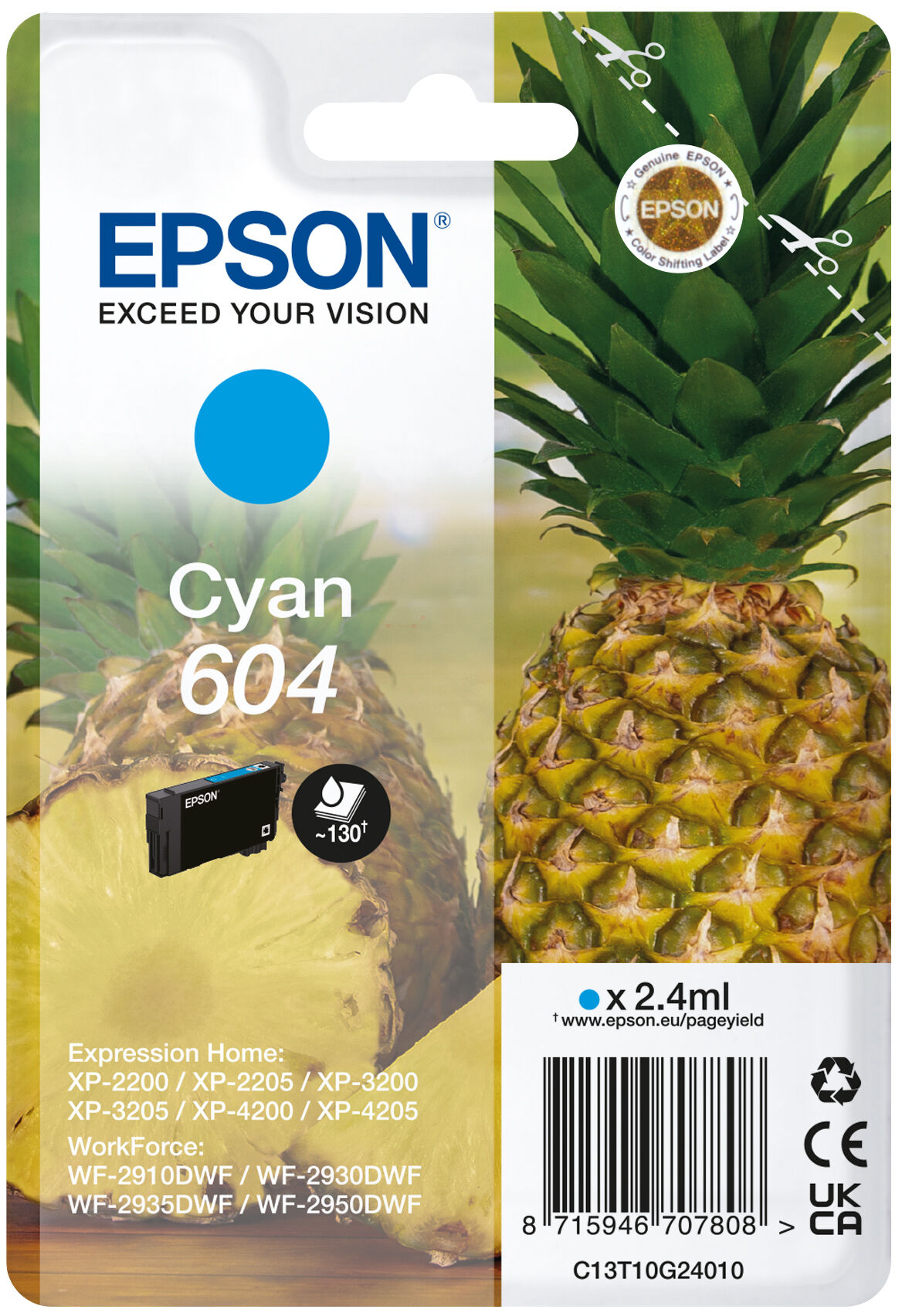 Tinte / Epson - C13T10G24010 / 604