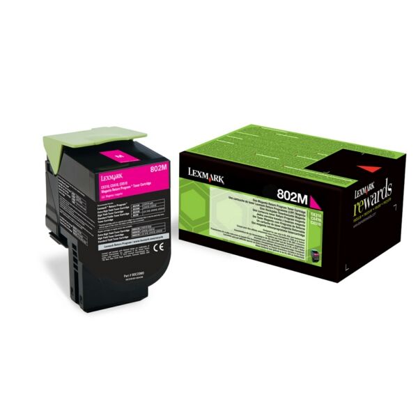 Original Toner Lexmark 80C20M0 Magenta