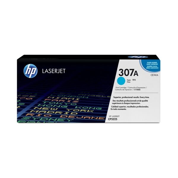 Original Toner HP CE741A Cyan