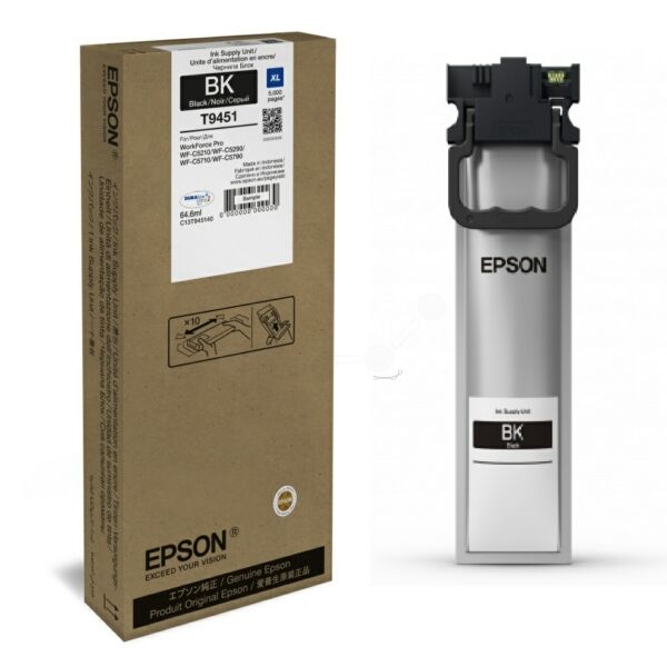 Original Tintenpatrone Epson T9451XL Black