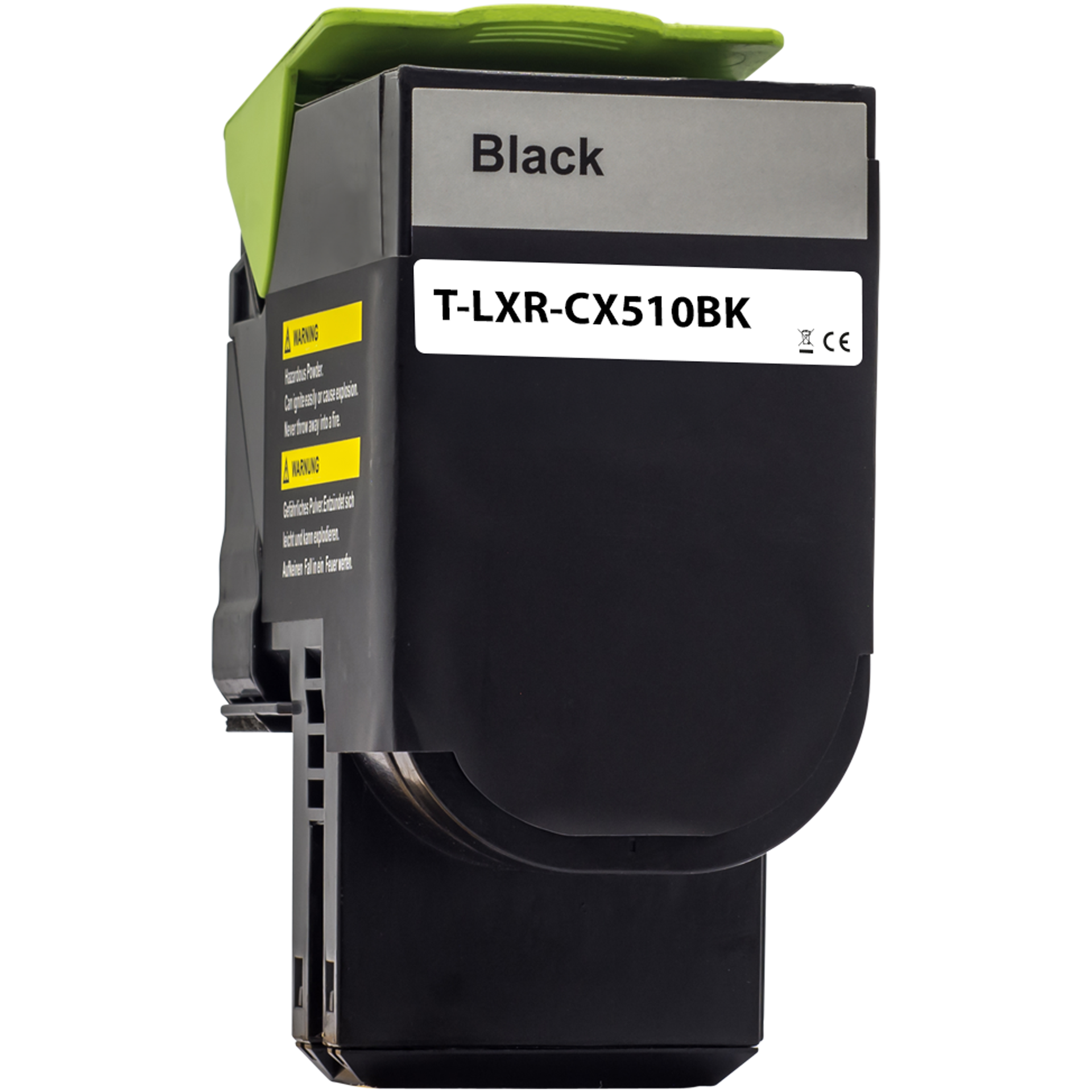 Rebuilt Toner für Lexmark CX510de 80C2XK0 Schwarz