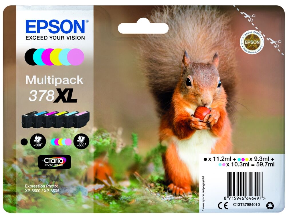 Tinte / Epson - C13T37984010 / 378XL
