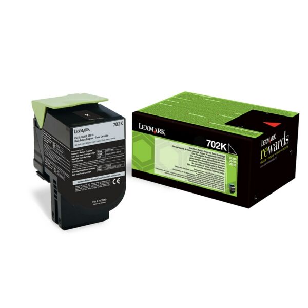Original Toner Lexmark 70C20K0 Black