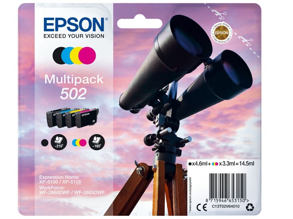 Tinte / Epson - C13T02V64010 / 502