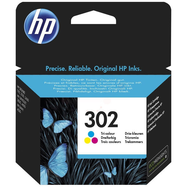 Original Druckerpatrone HP 302 Color