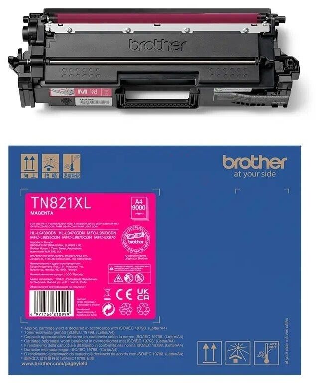 Toner / Brother - TN-821 XL M