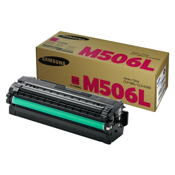 Original Toner Samsung CLT-M506L Magenta