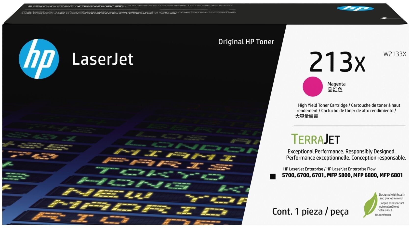 Toner / HP - W2133X / 213X