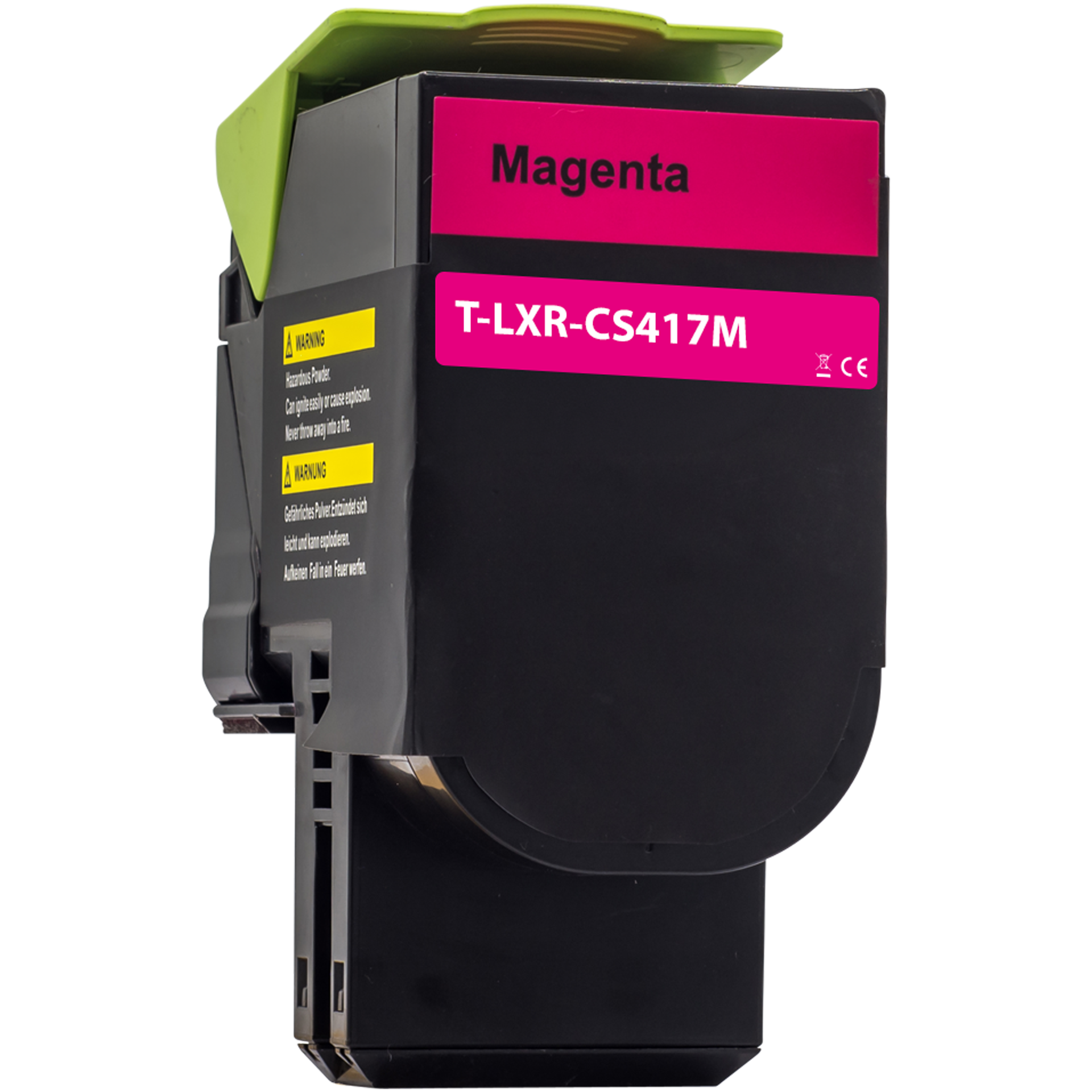 Rebuilt Toner für Lexmark CS417dn CS517de 71B2HM0 Magenta