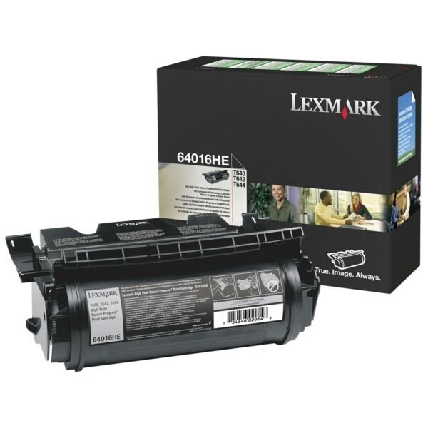 Original Toner Lexmark 64016HE Black