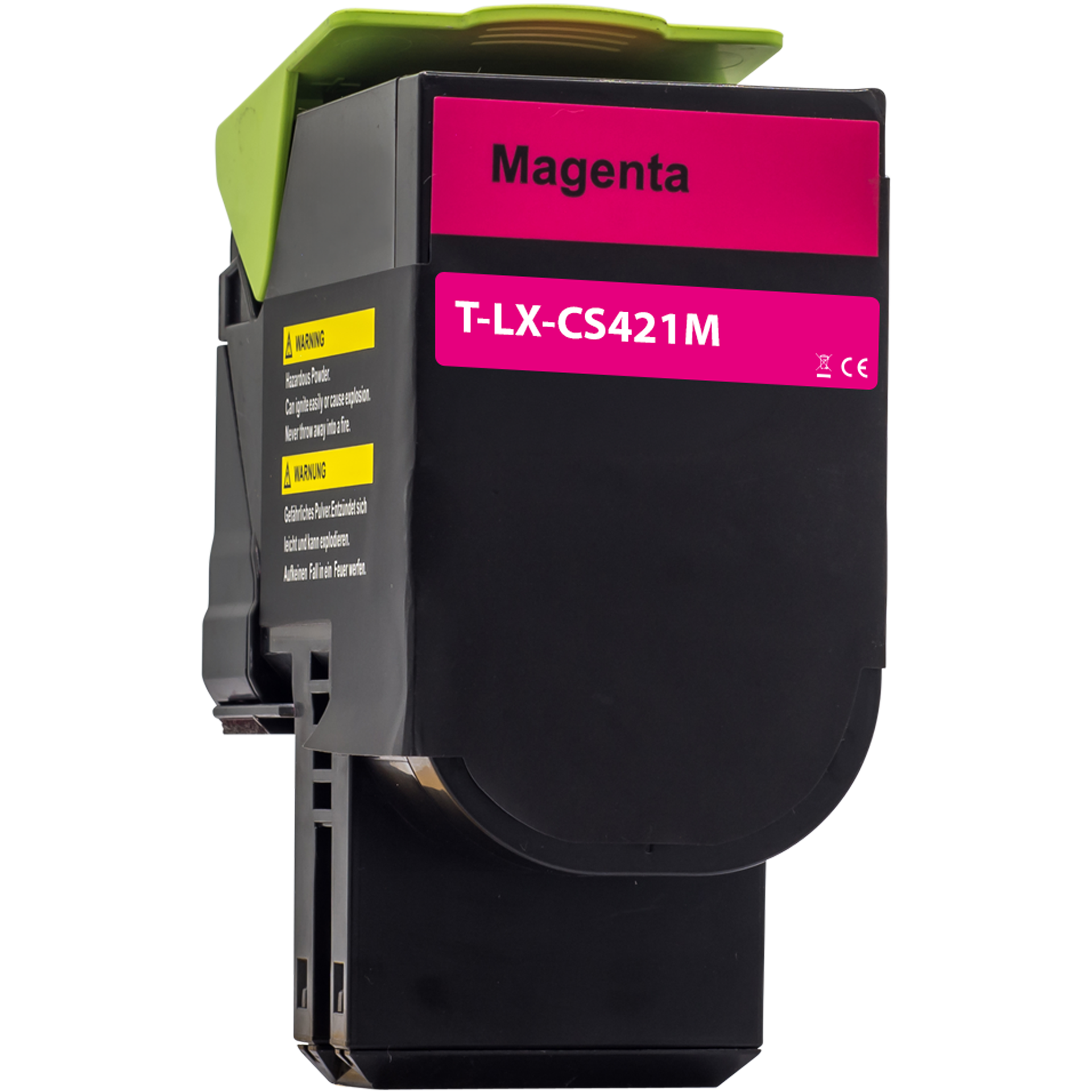 Toner kompatibel für Lexmark CS421dn CX421adn CX521ade 78C20M0 782M Magenta