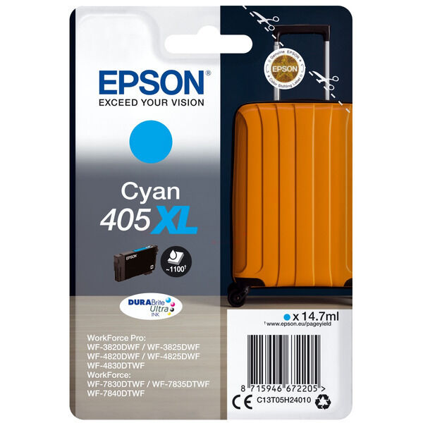 Original Tintenpatrone Epson 405XL Cyan