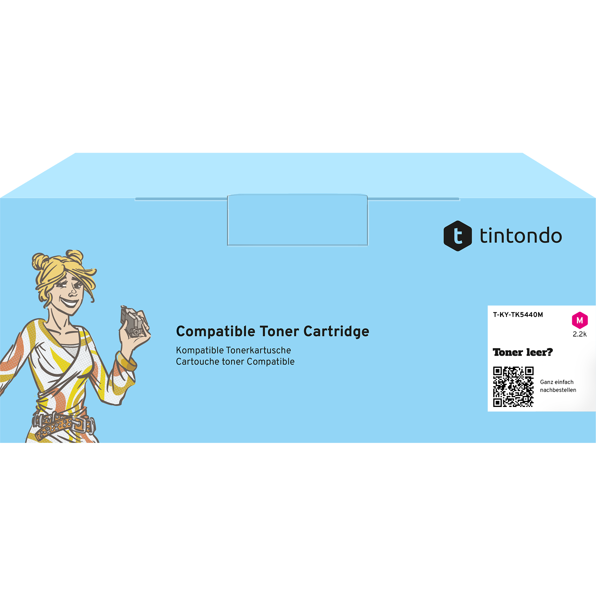Toner kompatibel für Kyocera TK-5440 Magenta