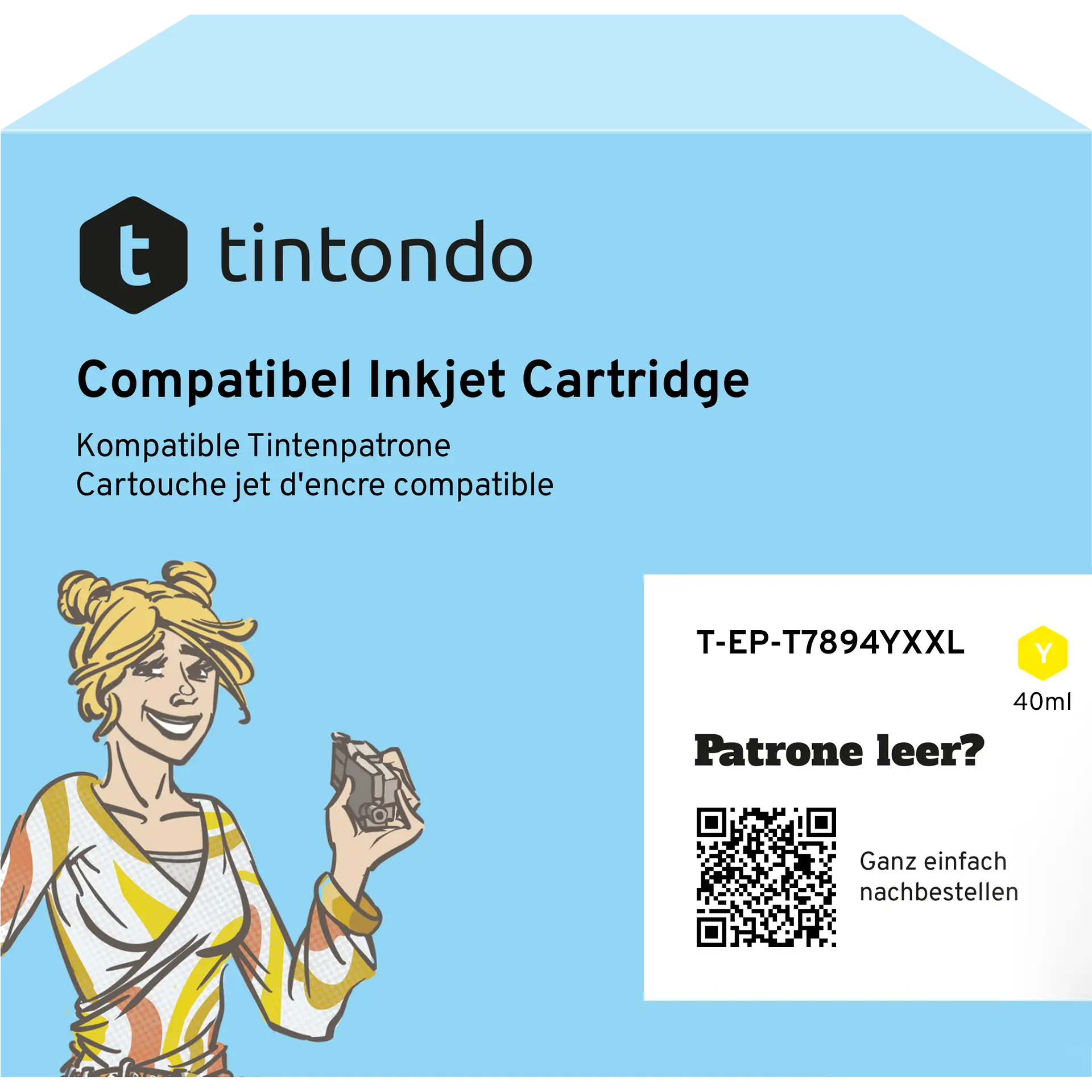 Alternative Tintenpatrone Epson 78XXL Yellow