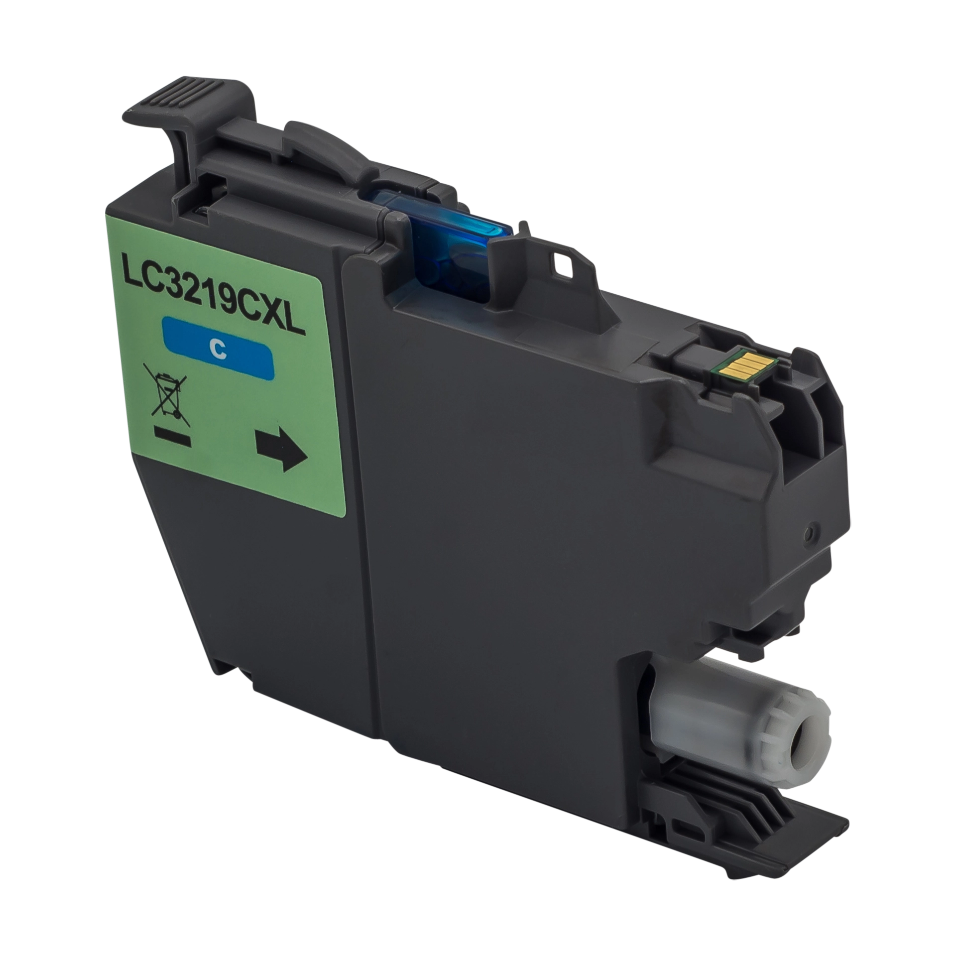 Recycelte Tintenpatrone Brother LC-3219XL Cyan ~ 1.500 Seiten – kompatibel mit Brother MFC-J6930DW, MFC-J5330DW, MFC-J5730DW