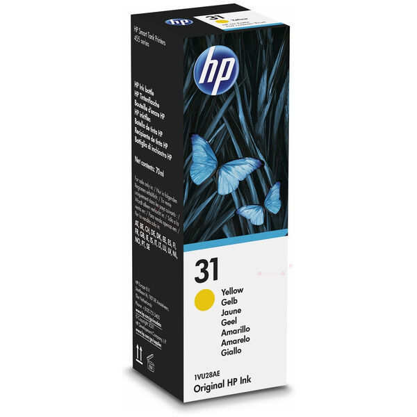 Original Tintenflasche HP 31 Yellow