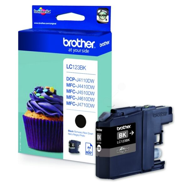 Original Tintenpatrone Brother LC-123 Black