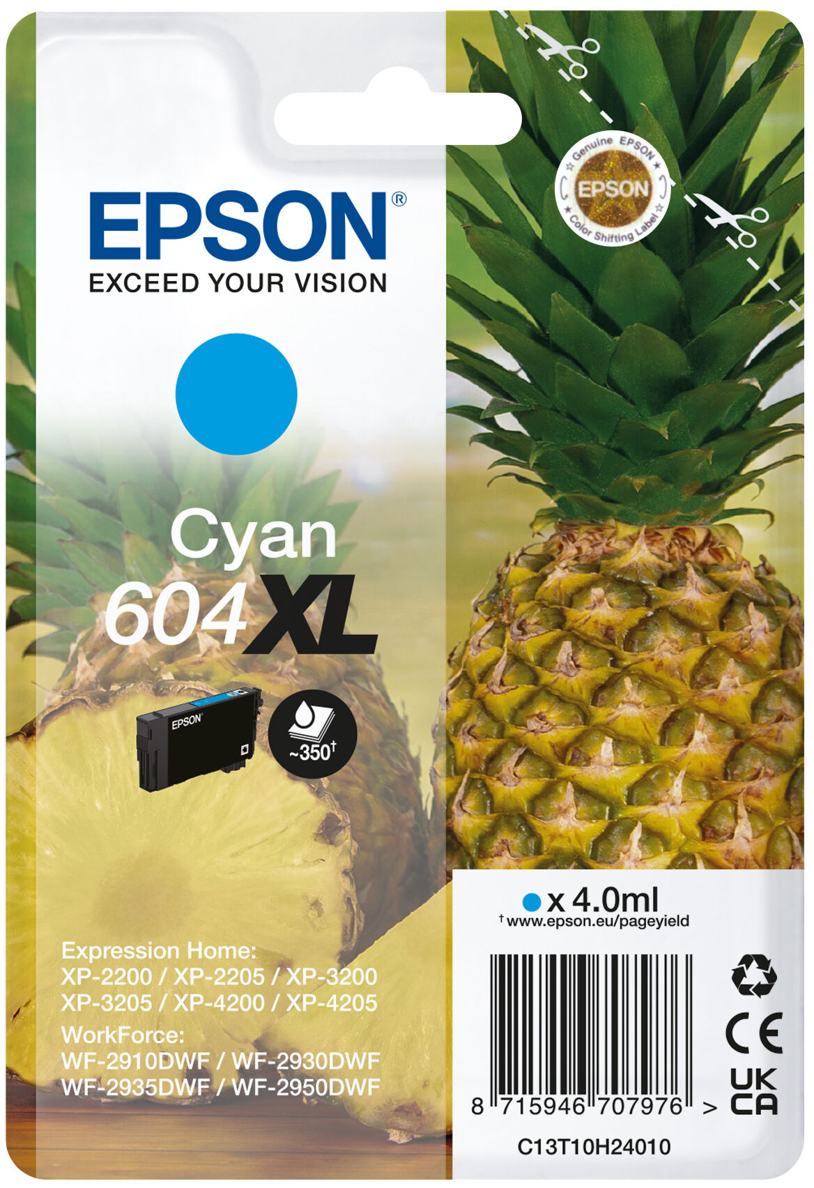 Tinte / Epson - C13T10H24010 / 604XL