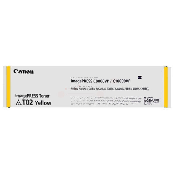 Original Toner Canon T02 Yellow