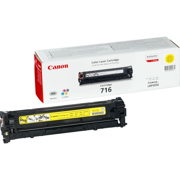 Original Toner Canon CRG 716 Yellow